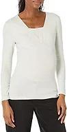 Amazon Essentials Women's Long Sleeve Maternity Nursing V-Neck Top, Pregnancy Clothes, Beige, X-Large