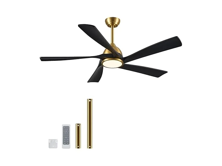 VONLUCE 52in Wood Ceiling Fan Patio