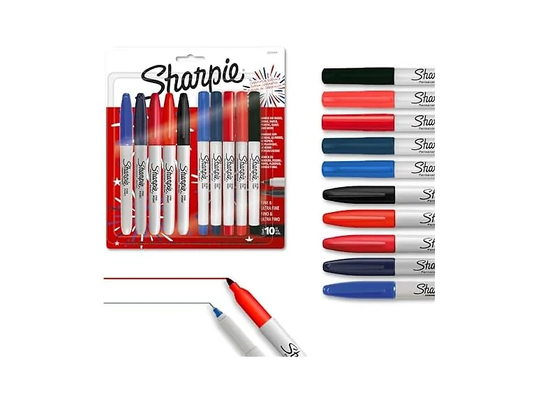 Sharpie Permanent Markers, Fine and Ultra-Fine Points