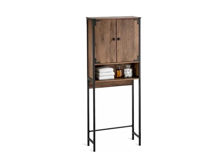Landia Home CVA6112U Over the Toilet Vertical Brown