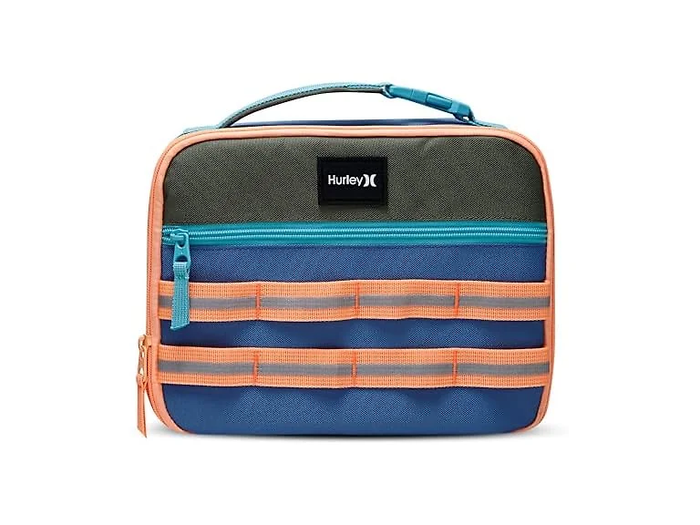 Hurley School Lunch Tote, Shoreline/Beetle