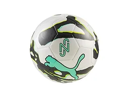 PUMA Unisex Neymar Jr Graphic Soccer Ball, White- Black-Lux Lime SS26, 5 Neymar Jr Graphic Ball