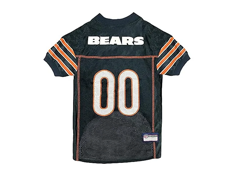 Pets First NFL Chicago Bears Dog Jersey, XXL