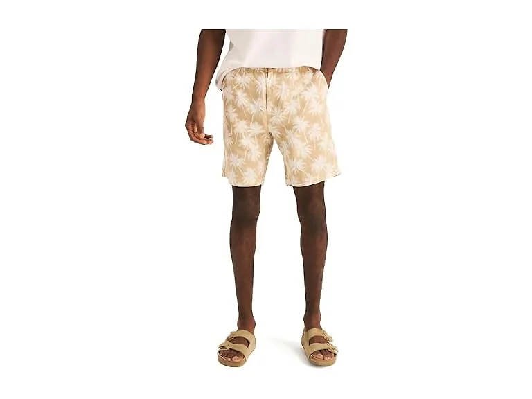 Nautica Men (40 Regular) 8.5" Linen Deck Short