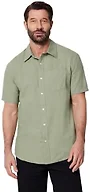 Amazon Essentials Men's Men's Polo Shirts Short Sleeve, Slim-Fit Cotton Pique, Dark Sage Green, Small