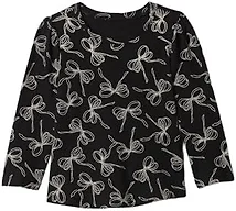 GAP Baby Girls Long Sleeve Swing Tee True Black 3YRS