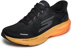 Skechers Men's Aero Spark Hands Free Slip-Ins Running Shoe, Dark Charcoal, 7.5