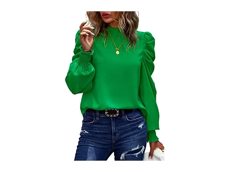 Angashion Women (XL) Tops Casual Crewneck Shirts