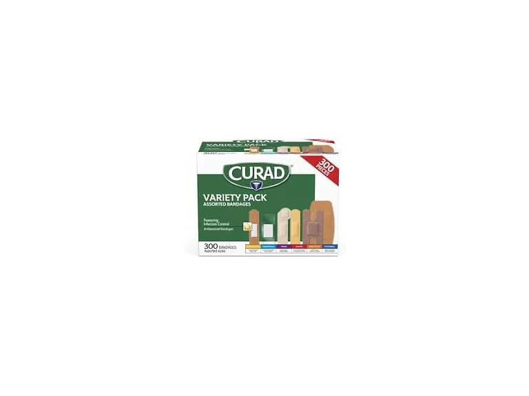 CURAD Assorted Bandages, No Tray