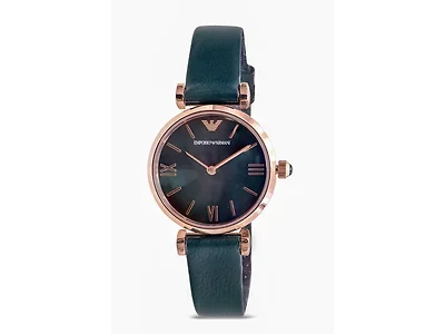Emporio Armani Leather Ladies Watch AR11400