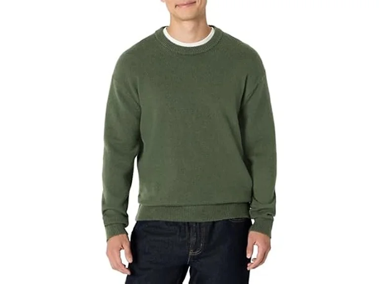 Amazon Essentials Men's Crewneck Pullover Sweater