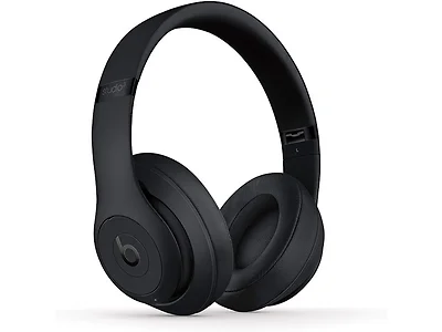 Beats Studio3 Wireless Headphones - Matte Black (Renewed) (Open Box)