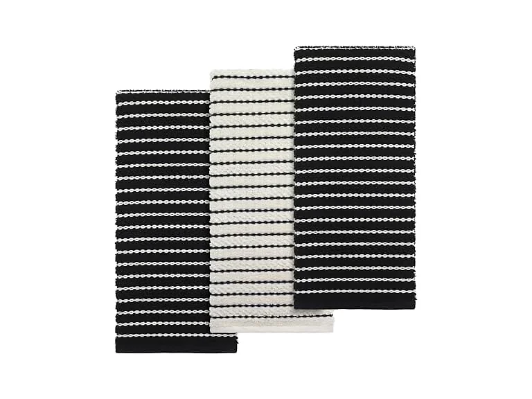 Izod - Kitchen Towels, 100% Cotton, 3Pc