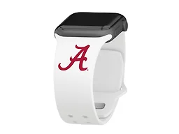 NCAA Alabama Crimson Tide 42/44/45/46/49mm Apple Band - White