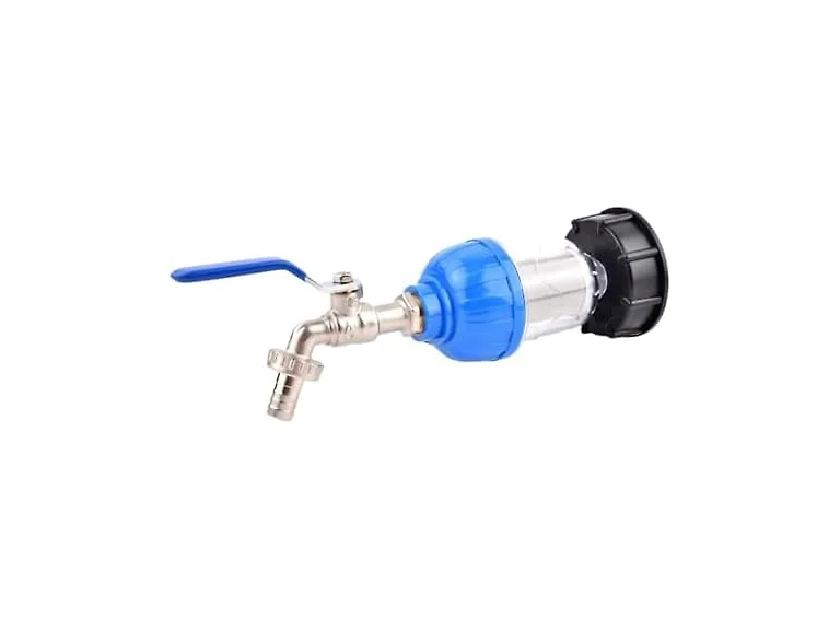 BVKINHFFO GAR-83 1/2in IBC Tank Tap Adapter Filter