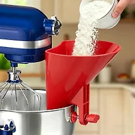 Kingofkings Flour Funnel for Kitchen Aid Mixer Accessories and Attachments
