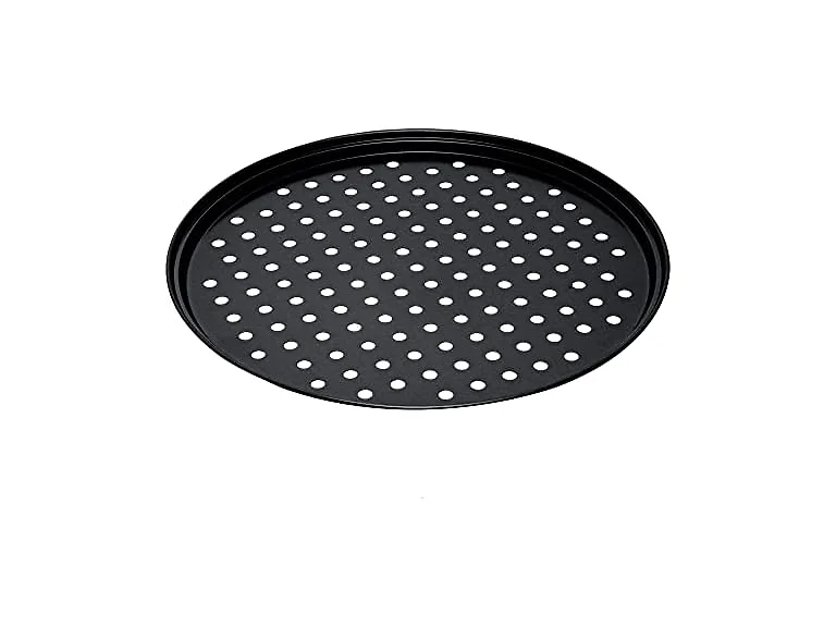 Restaurantware Met Lux 13" Pizza Pan with Pizza Cutter Bundle