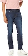 Amazon Essentials Men's Skinny-Fit Stretch Jean - Discontinued Colors, Indigo Wash, 34W x 28L