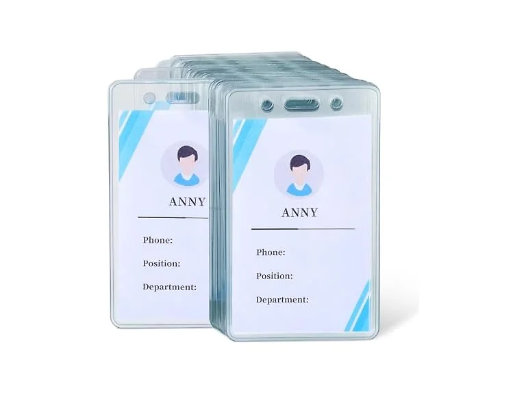 Amazon Basics Vertical ID Badge Holders