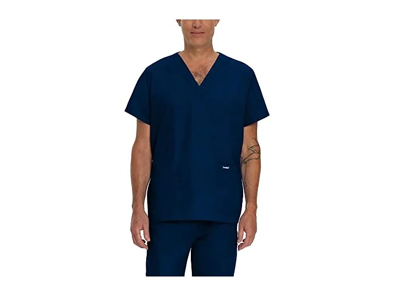 Landau Men (XX-Large Tall) 5-Pocket Scrub 2XL Top