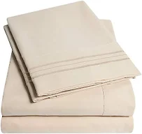 Classic Solid Microfiber Sheet Set