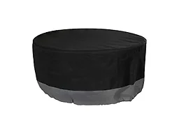 Sunnydaze Decor NY-265 Round Fire Pit Cover Gray/Black 36 I
