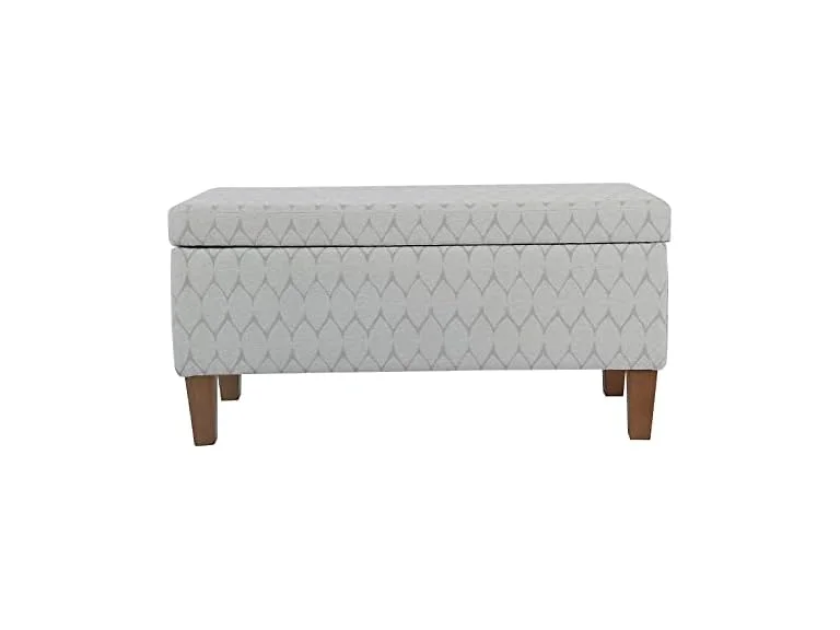HomePop 36in Decorative Storage Bench