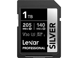 Lexar Lexar 512GB Silver SD Memory Card, 205MB/s Read, 