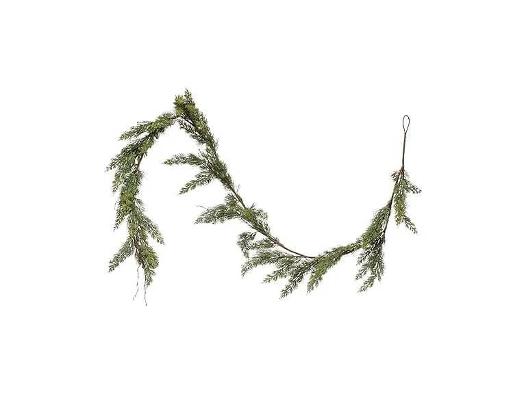 Creative Co-Op 84" Faux Cedar Garland