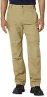 Amazon Basics Men's Relaxed Fit Canvas Double Front Utility Workwear Pants, Light Brown, 36W x 32L