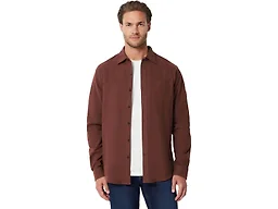 Amazon Essentials Men's Regular Fit Long-Sleeve Flannel Shirt, Soft Brushed Cotton, Lightweight yet Warm, Chocolate, X-Large