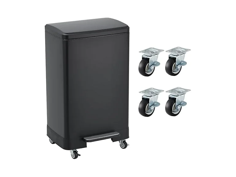 OUTLANE 60L Stainless Steel Kitchen Trash Can 