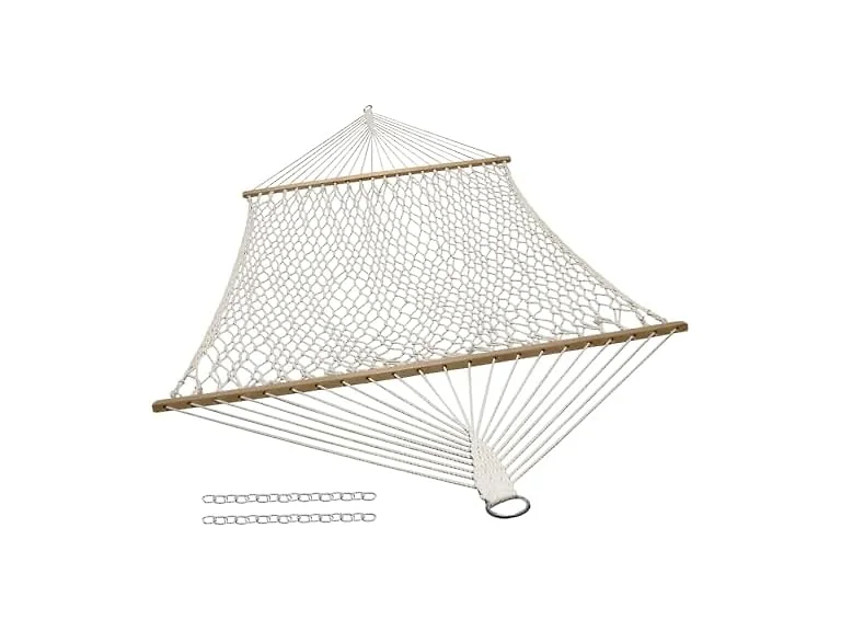 Sunnydaze Decor  Cotton Rope Hammock
