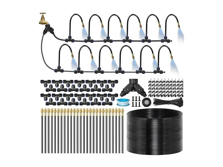BUIGNDG 120Ft 1/4" Drip Irrigation