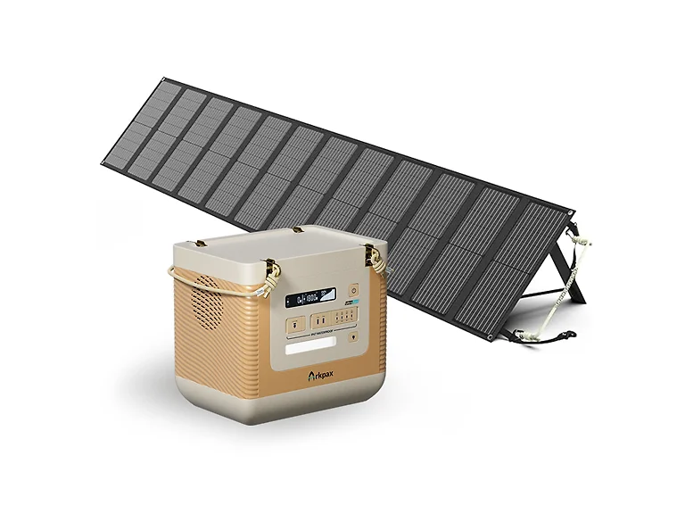 Arkpax IP67 Waterproof Portable Power Station Bundle