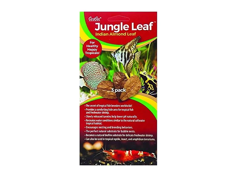 CaribSea Aquatics Jungle Indian Almond Leaf