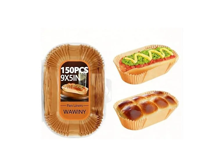 150 Pack Loaf Pan Liners for Baking Bread 9x5