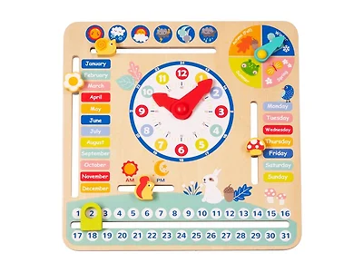 Zummy Wooden Calendar Learning Toy