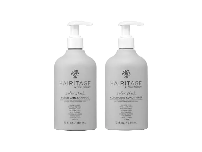 2 Pack Color Check Sham & Conditioner