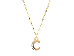 Non-Branded LGR-69-001P-C C Initial Letter Pendant Neckl