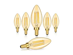 GoBright B0GXDYYFJR E12 Candelabra LED Light Bulbs