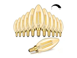 GoBright B0GXDTMXSG E12 Candelabra LED Light Bulbs