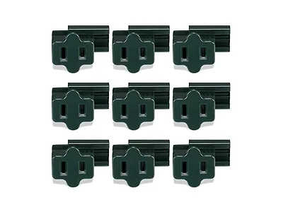 20 Pack Christmas Female Slip Plug