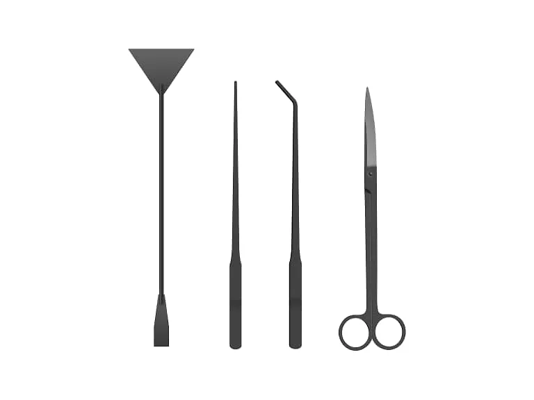 Simple Deluxe Aquarium Aquascape Tools