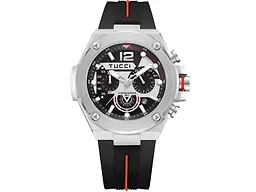 COMPLESSO / WATCH / BLACK SILICONE + SILVER