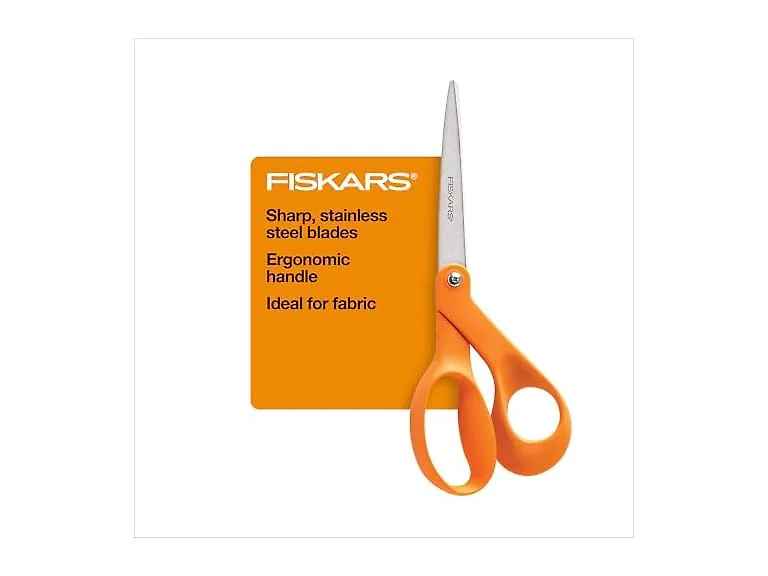 Fiskars 8" Original Orange-Handled