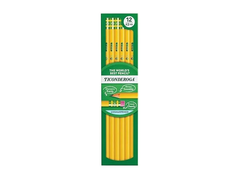 Ticonderoga Wood-Cased Pencils