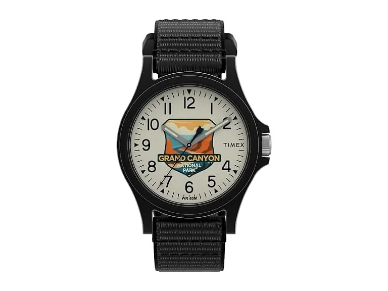 Timex Unisex Grand Canyon 40mm Watch Black