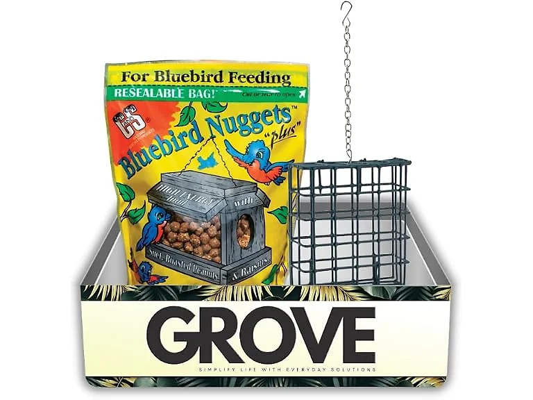 C&S Bluebird Blueberry Suet Nuggets 27 oz Bundle