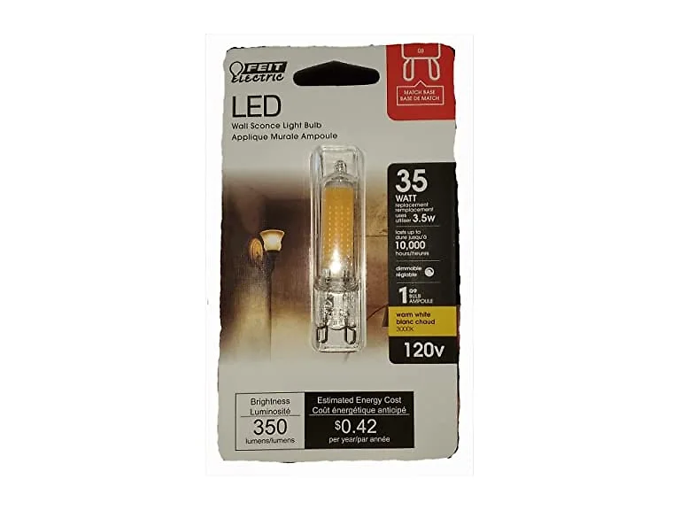 Felt Electric LED (1) G9 - 35 Watt 120 V